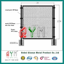 Qym-Chain Link Doppel-Türen / Einzeltüren